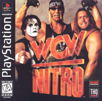 WCW Nitro PAL Playstation PAL box art
